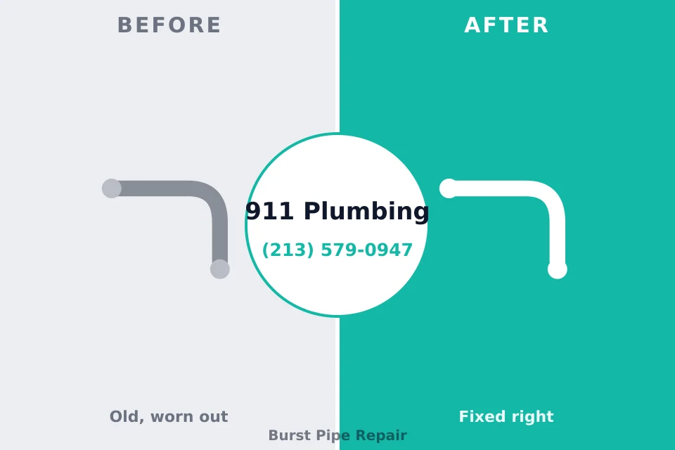 Before and after: plumbing company Ragland, AL